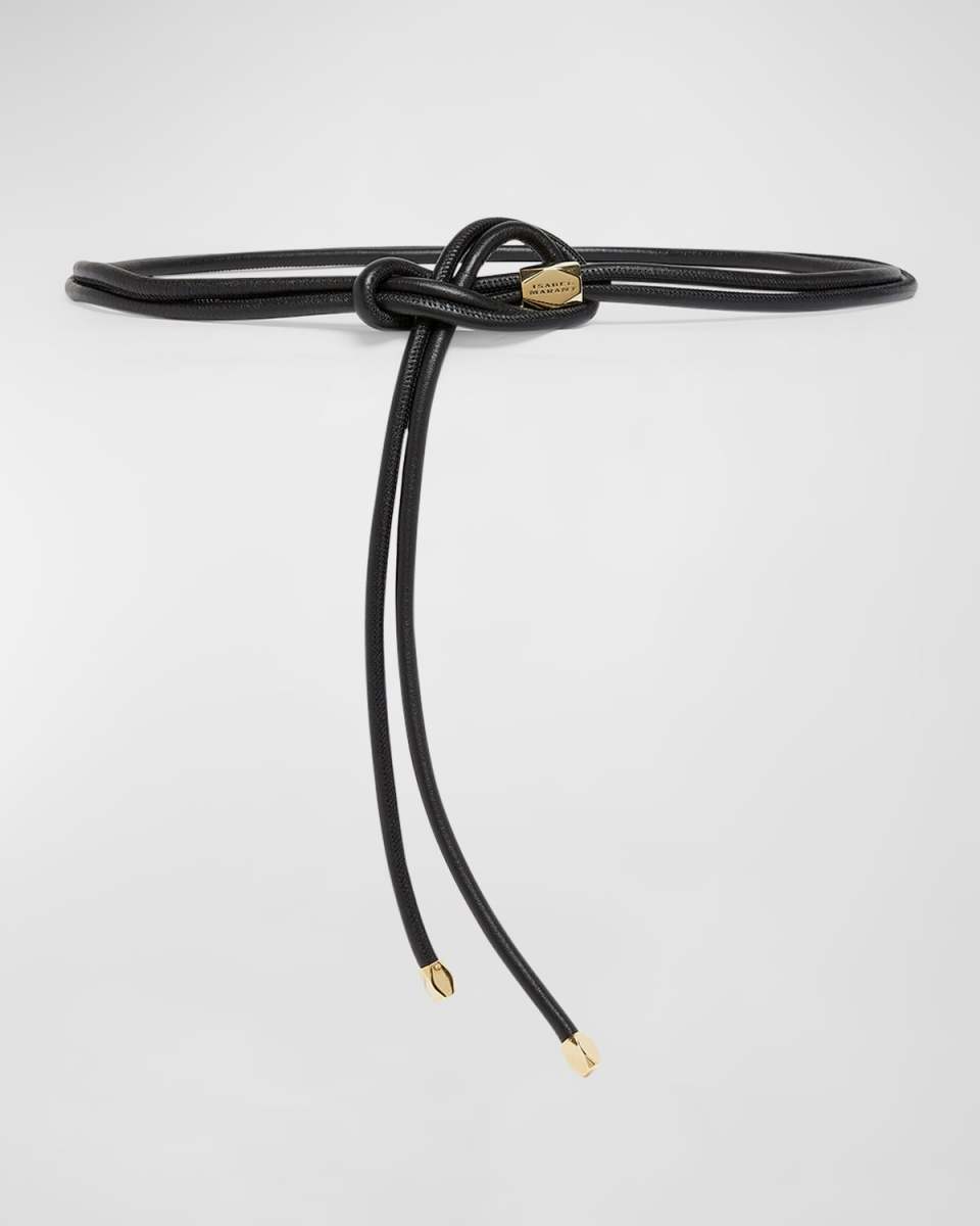 Silvia Tied Leather Belt