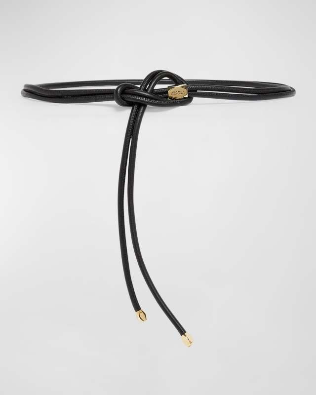 Silvia Tied Leather Belt