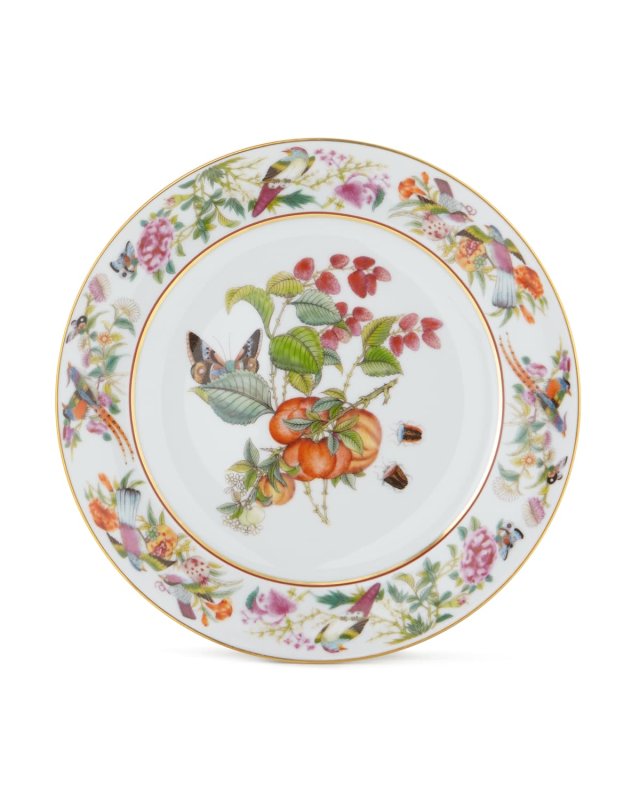 Paco Real Peach Dessert Plate