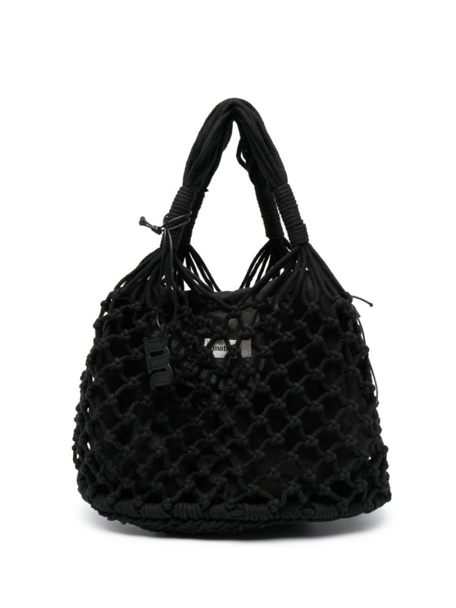 medium knotted-construction tote bag