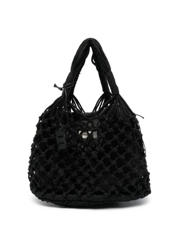 medium knotted-construction tote bag