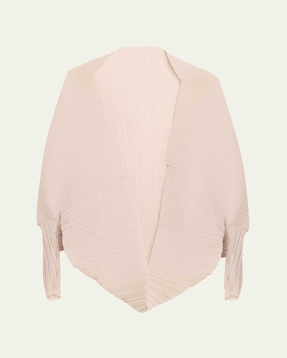 Plisse Pleated Shrug