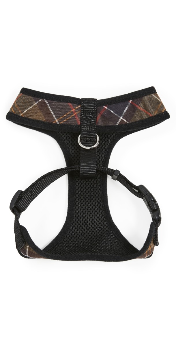 Barbour Tartan Dog Harness Classic Tartan L