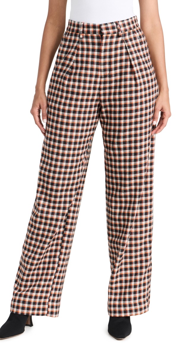 MARA HOFFMAN Marella Pants Crm Multi