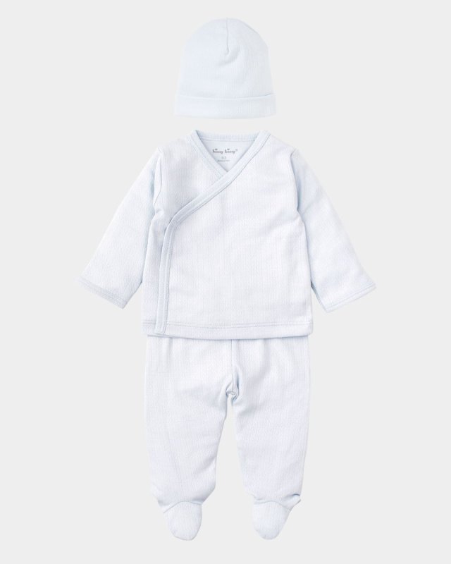 Boy's Three-Piece Take Me Home Set, Size Newbor