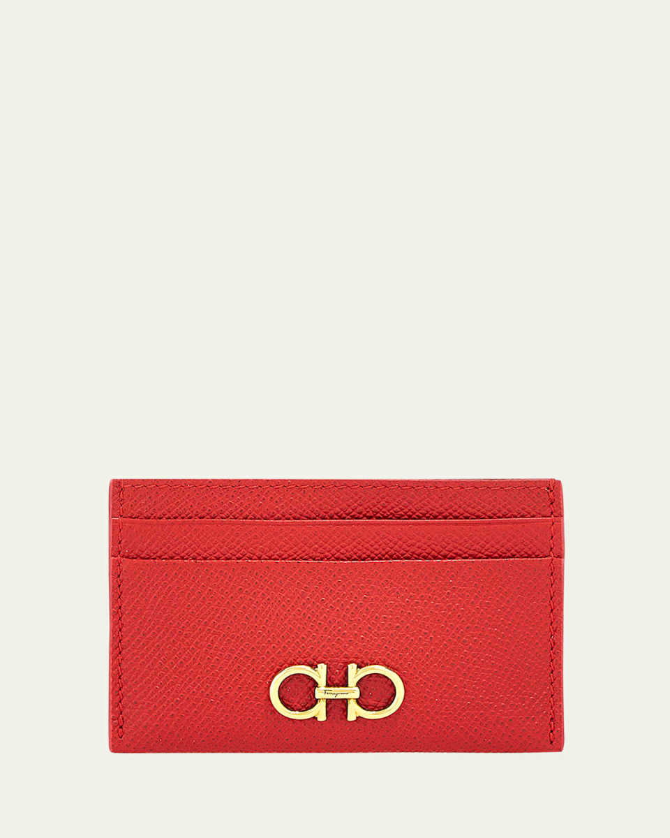 Gemini Leather Card Holder