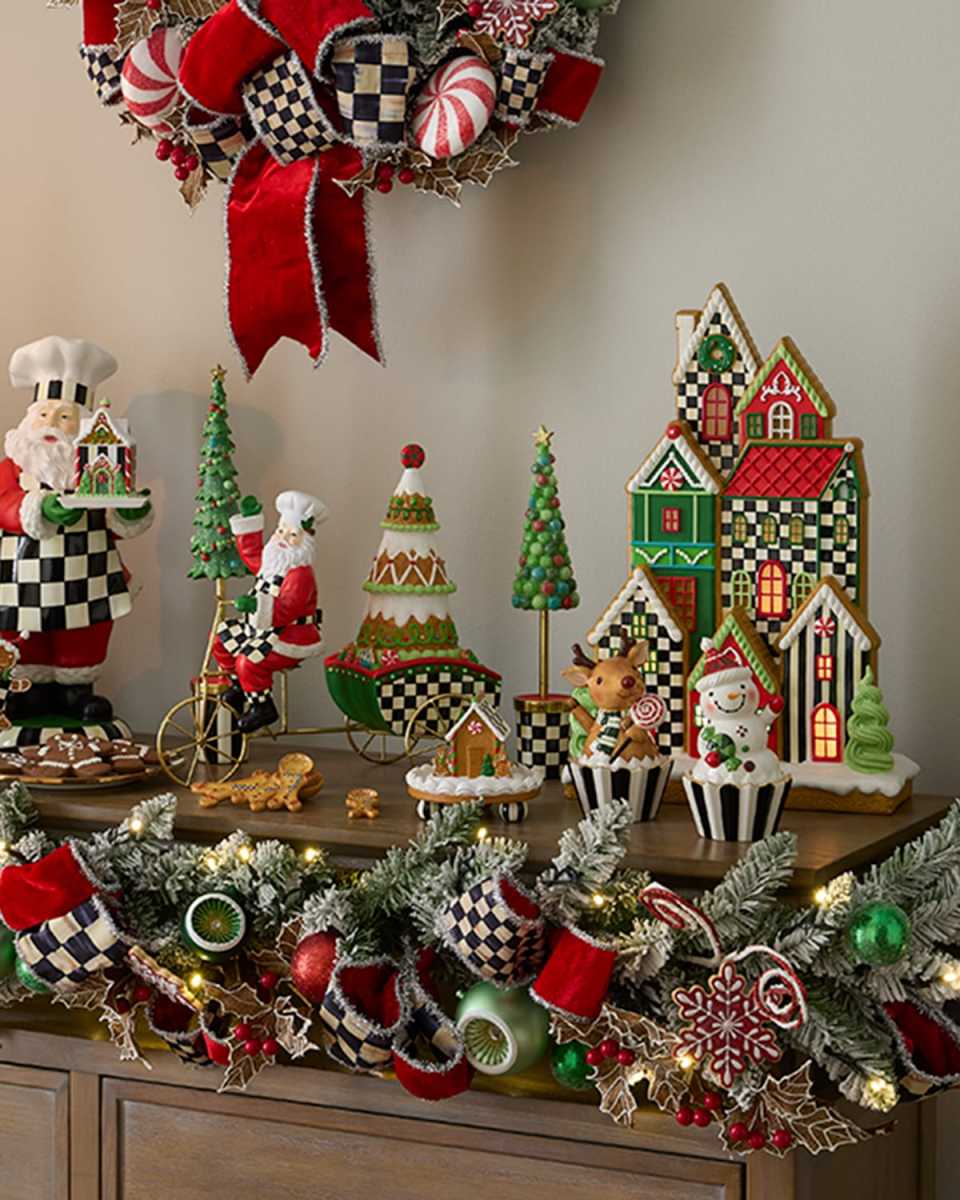 Bake Shop Gingerbread House Cloche