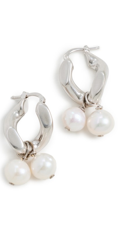 Jil Sander Dw7 Earrings 5 Silver