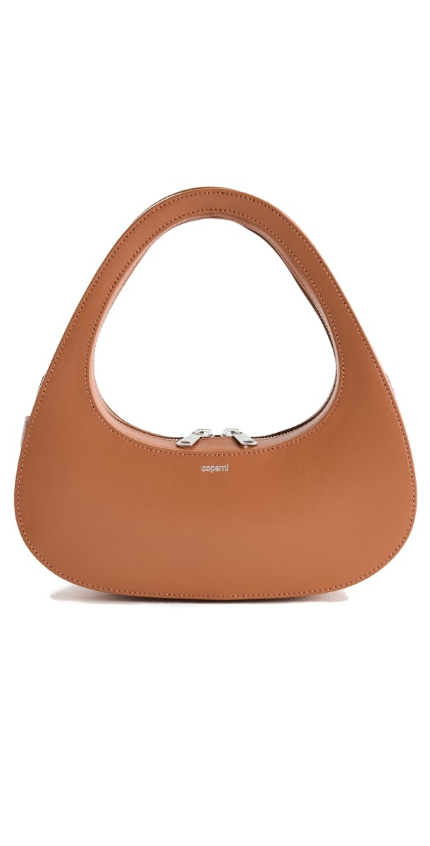 Coperni Crossbody Baguette Swipe Bag Clay