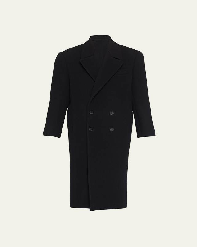 Double Breasted Peacoat