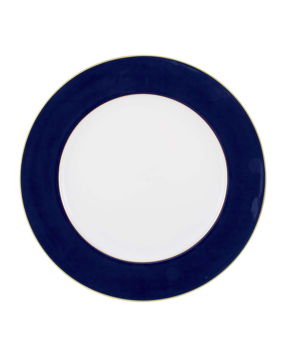 Horizon Blue de Four Filet Gold Buffet Plate