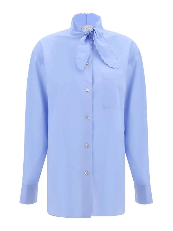 Forte Forte Chemise - Bleu Clair