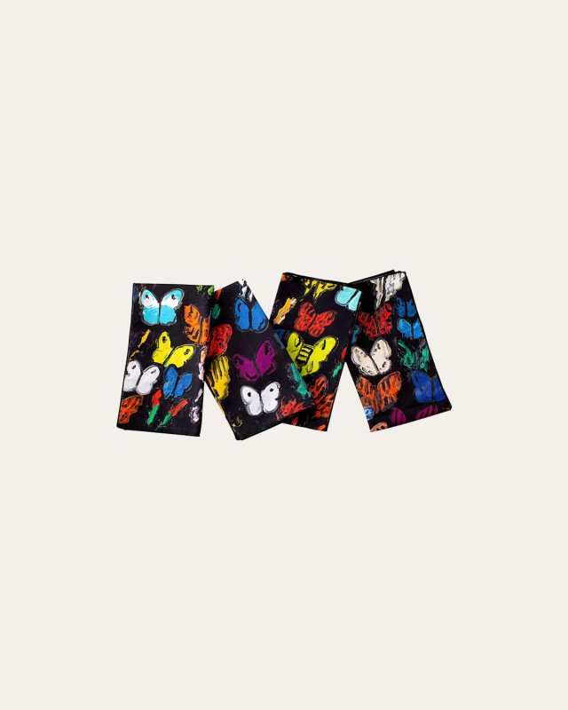 Butterflies In Flight Cotton Dinner Napkin