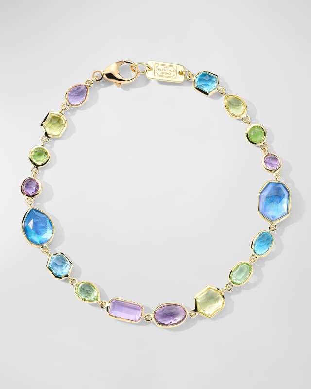 18K Rock Candy Bracelet in Alpin