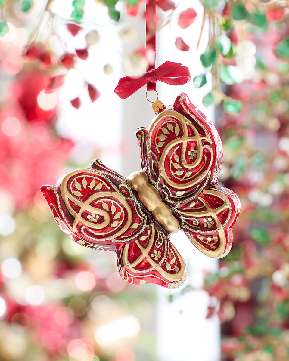 Neiman Marcus 3D Butterfly Ornament