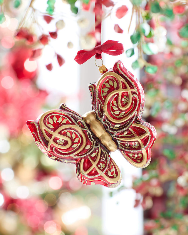 Neiman Marcus 3D Butterfly Ornament