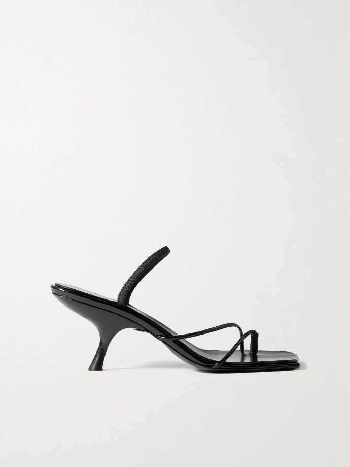 The Row Rai leather sandals