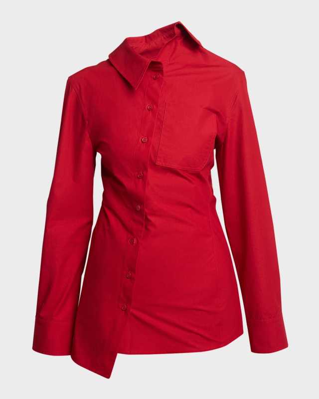 Pablo Twisted Button-Down Shirt