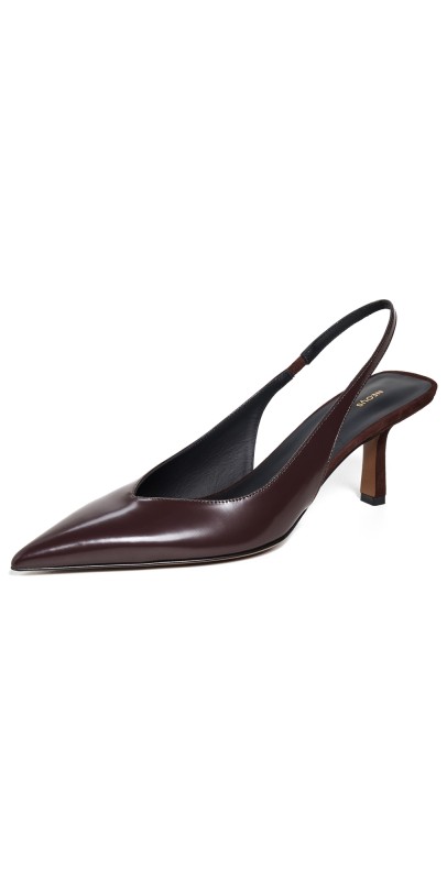 NEOUS Moriah Heels Dark Chocolate