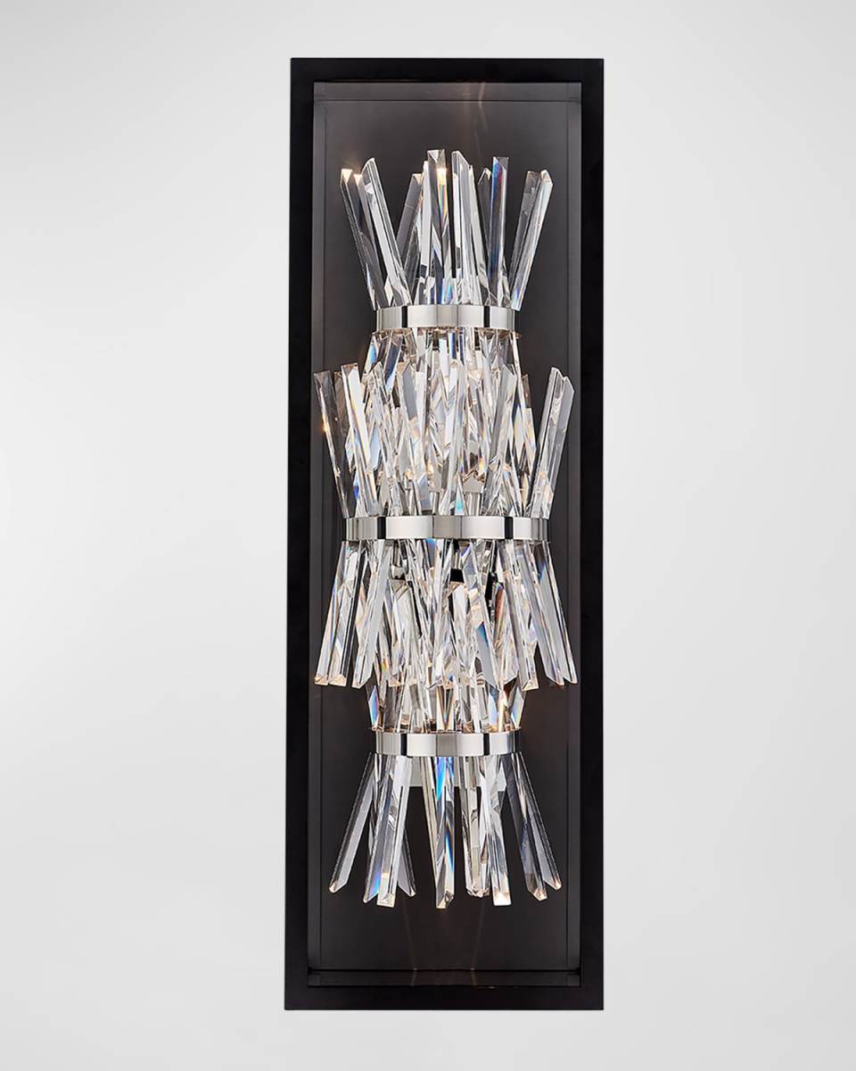 Glacier LED Outdoor Sconce, 32"