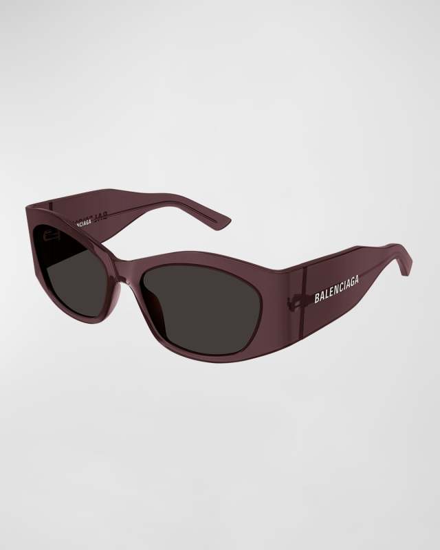 Logo Acetate Cat-Eye Sunglasses