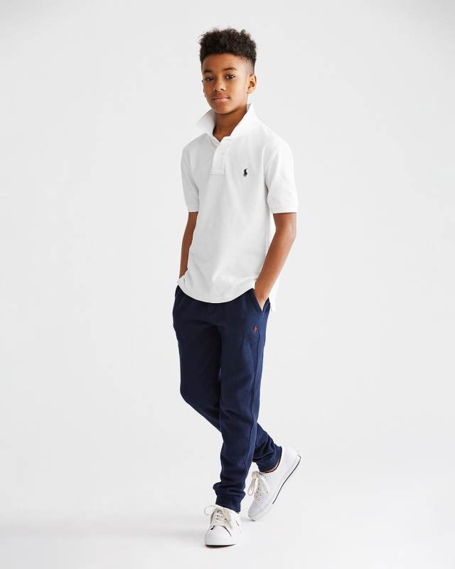 Boy's Fleece Jogger Pants, Size S-XL