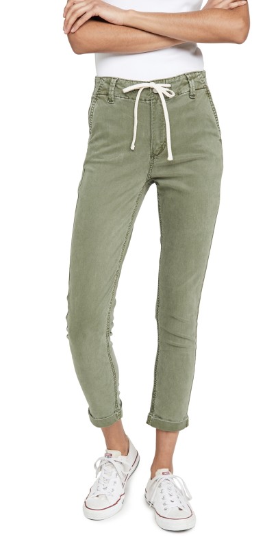 PAIGE Christy Pants Vintage Coastal Green