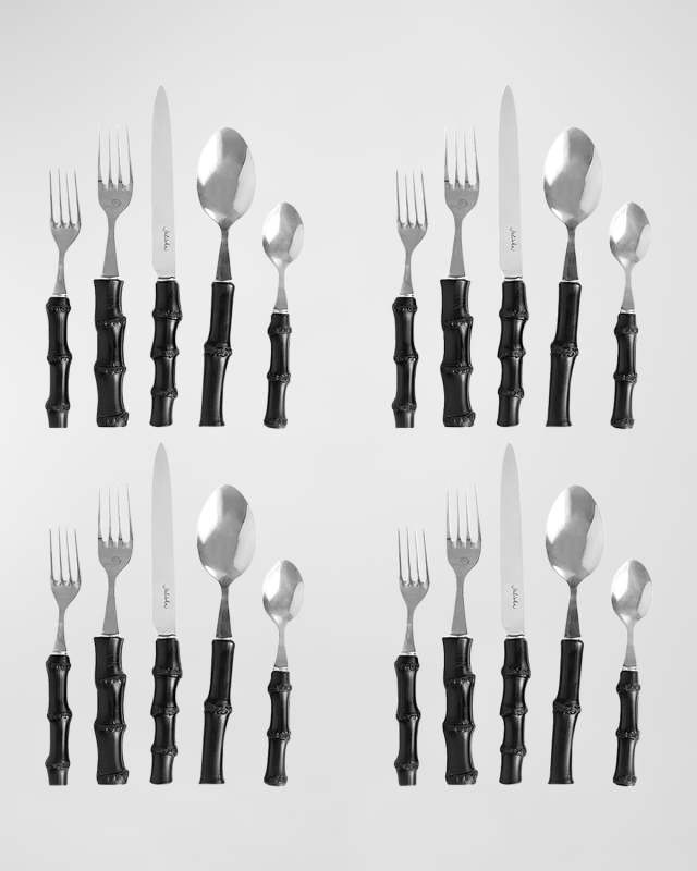 Bamboo 20-Piece Flatware Set