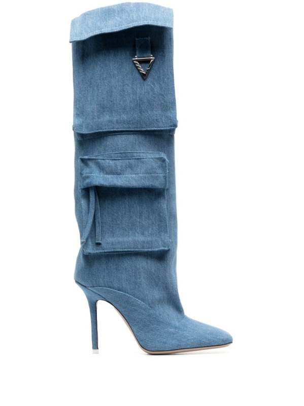 Sienna 105mm denim boots