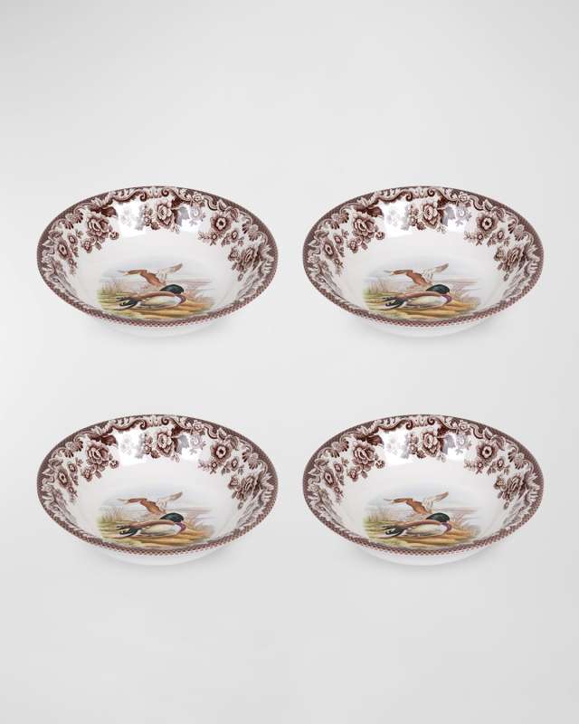 Woodland Cereal Bowls, Set of 4