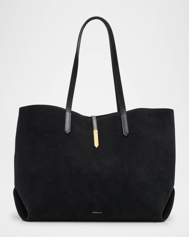 Tokyo Large Suede Tote Bag