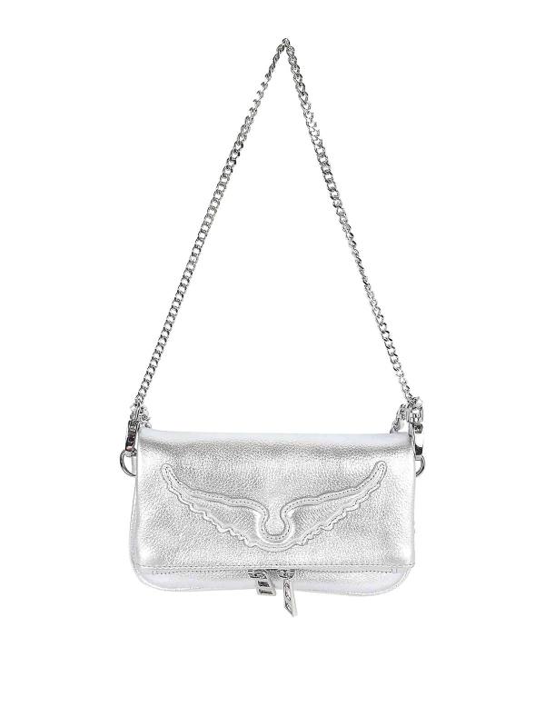 Zadig & Voltaire Sac Bandoulière - Argent