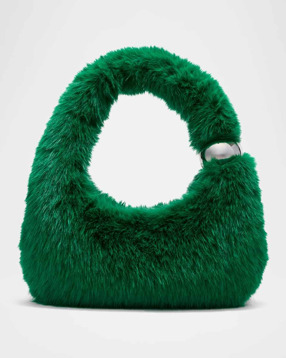 Figures Faux Fur Top-Handle Bag