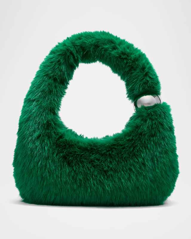 Figures Faux Fur Top-Handle Bag