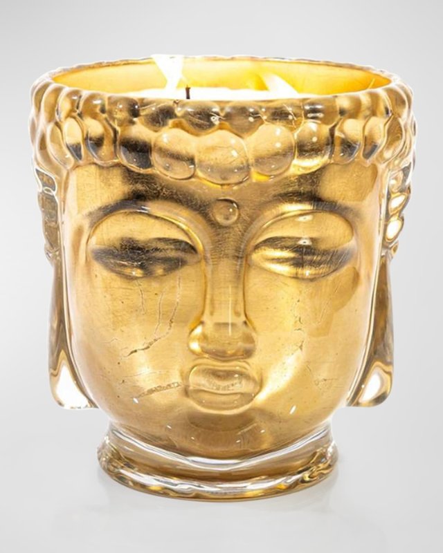 40 oz Croesus Golden Buddha Candle
