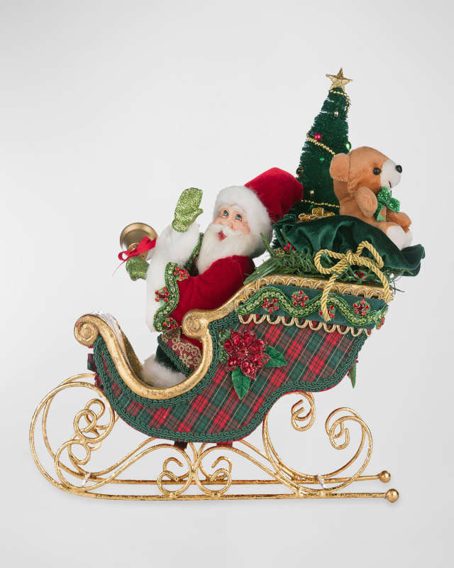 Holiday Magic Tabletop Sleigh