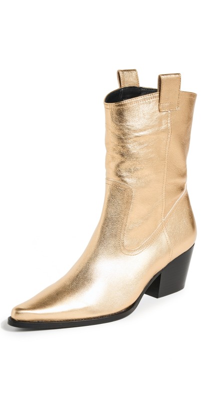 STAUD June Boots Gold