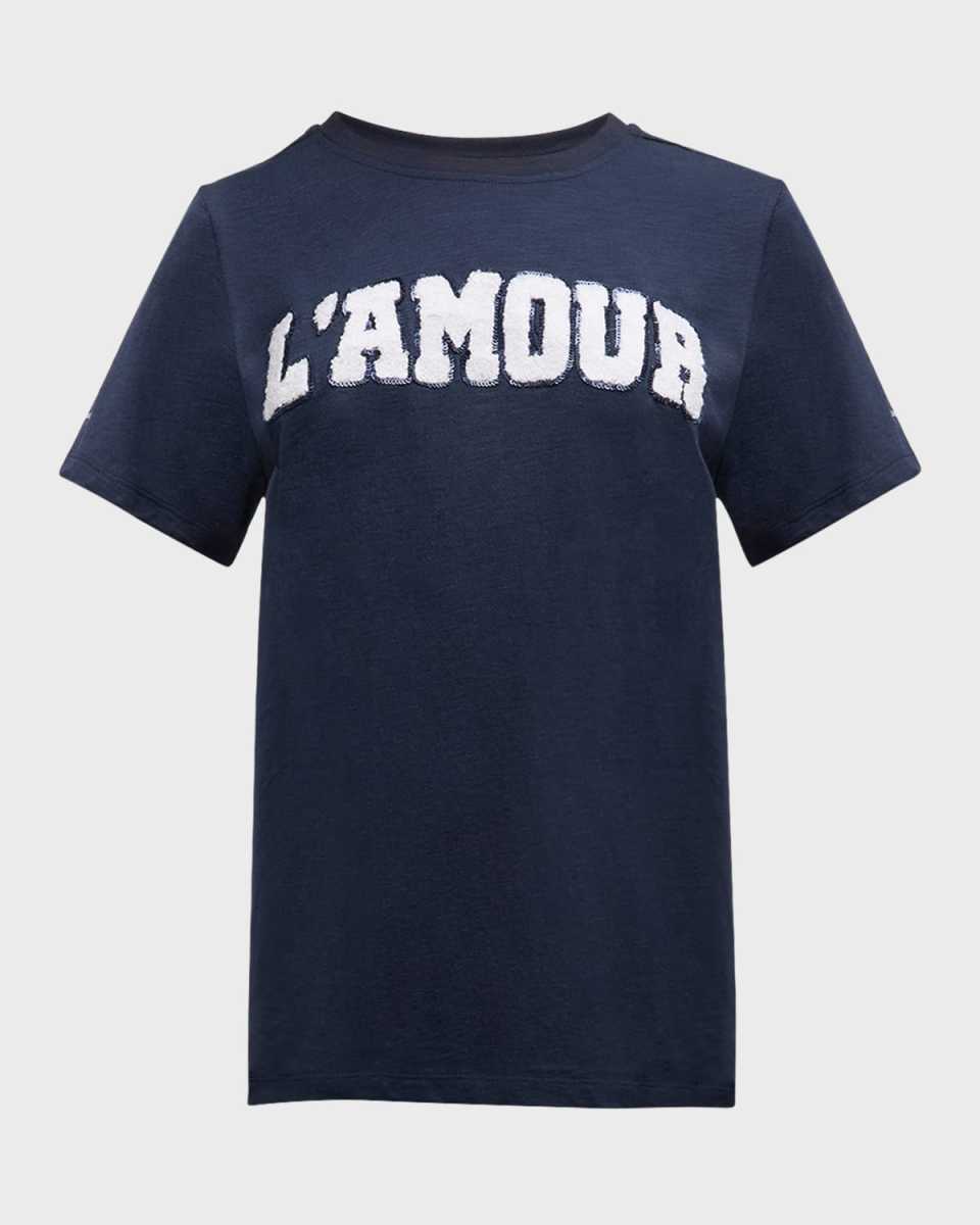 Toweled L'Amour Shrunken Cotton T-Shirt