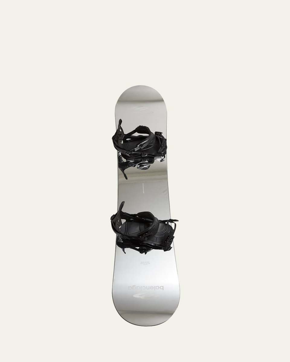3B Logo Mirrored Snowboard