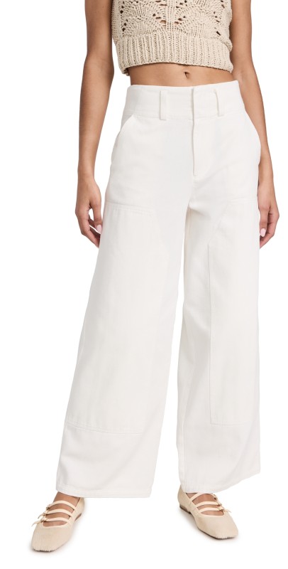 Sea Jamie Twill Pants White