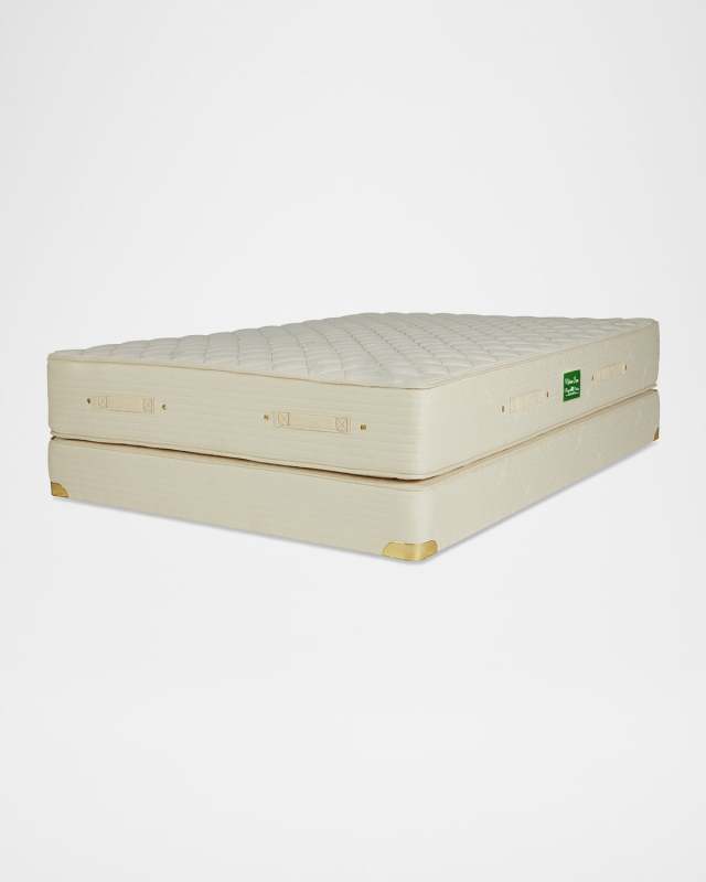 Nature Luxe Ultra Plush Latex Quilt-Top Mattress and Box Spring Set
