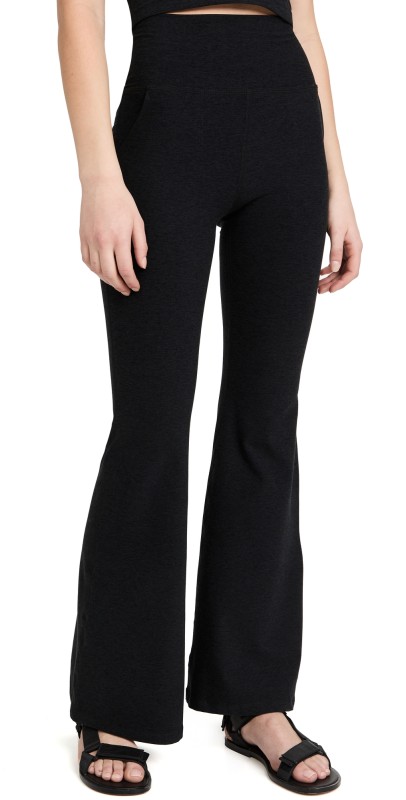 Beyond Yoga Spacedye High Waisted Pants Darkest Night