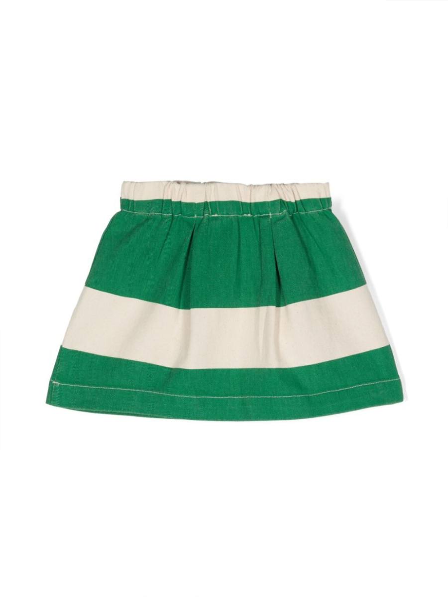 striped cotton skirt