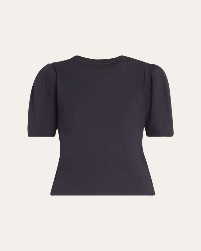 Draped Femme Short-Sleeve Tee