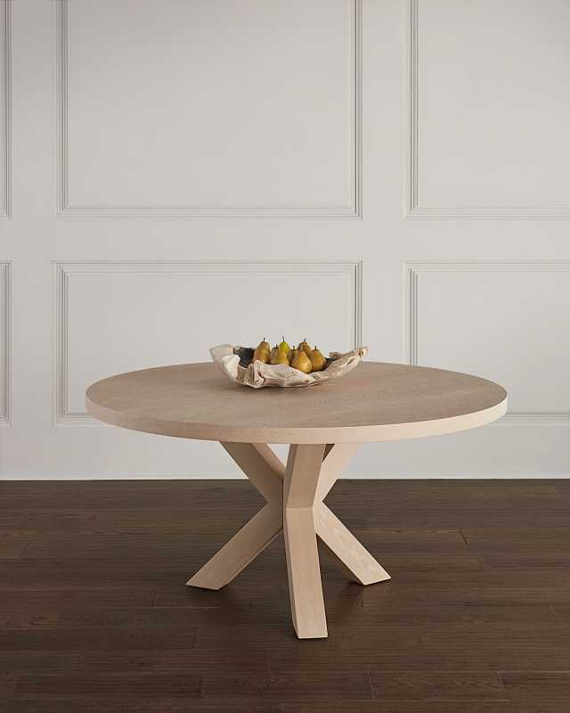 Keelan Tripod Base Dining Table, 60"
