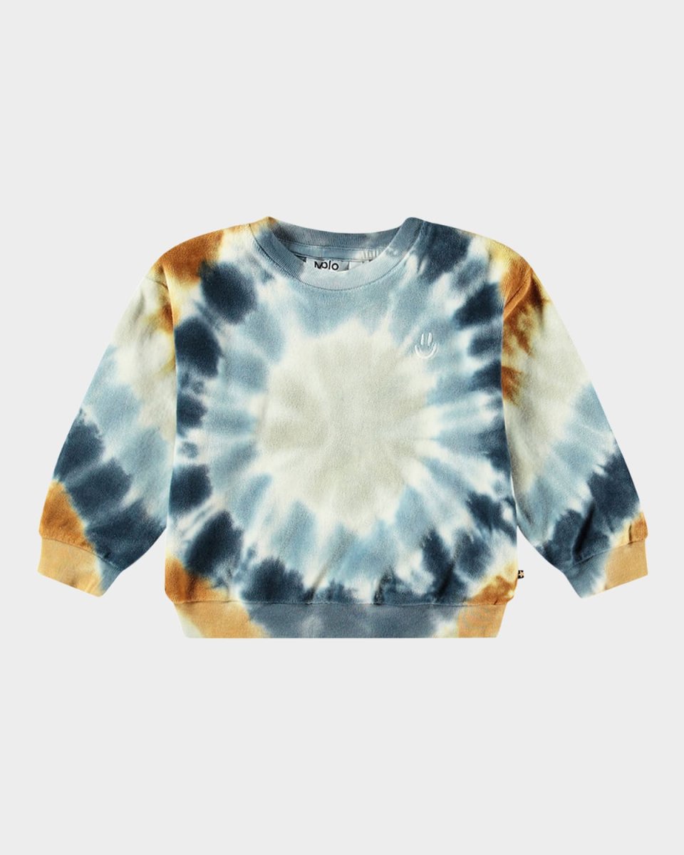 Boy's Dear Tie Dye Sweatshirt, Size 6M-