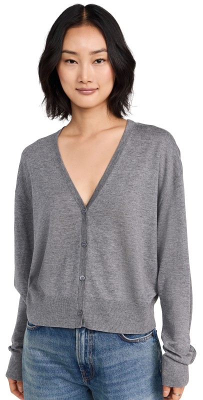 IRO Lalie Cardigan Dark Grey