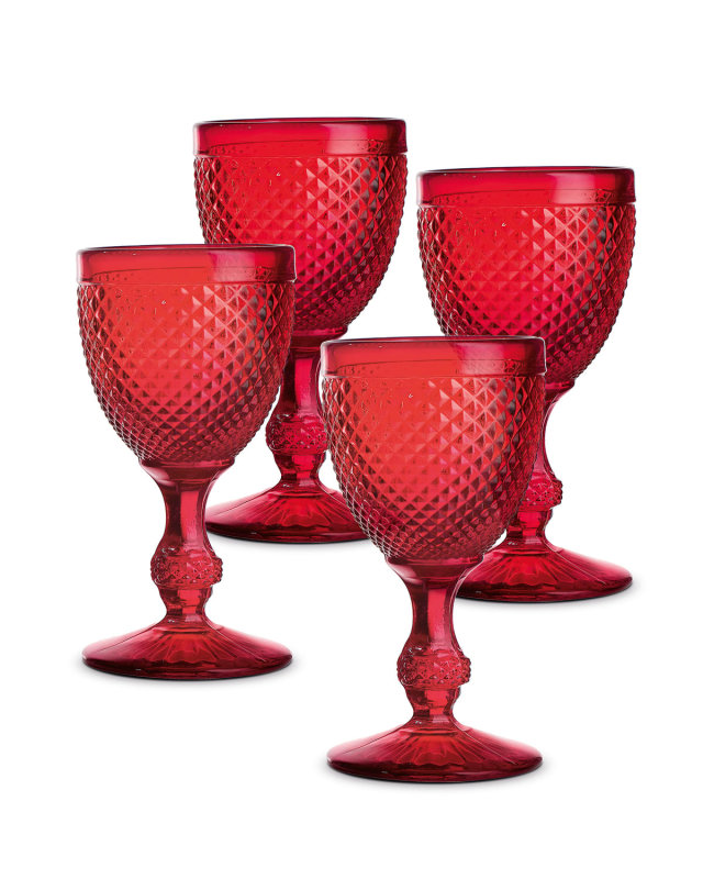 Bicos Water Goblets, Set of 4