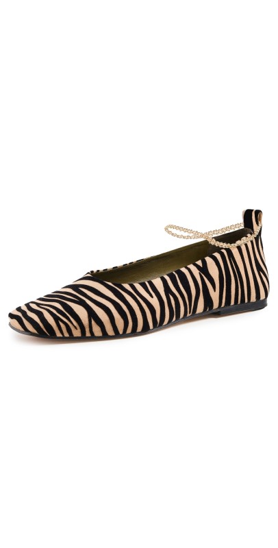 Maria Luca Augusta Ballet Flats Beige