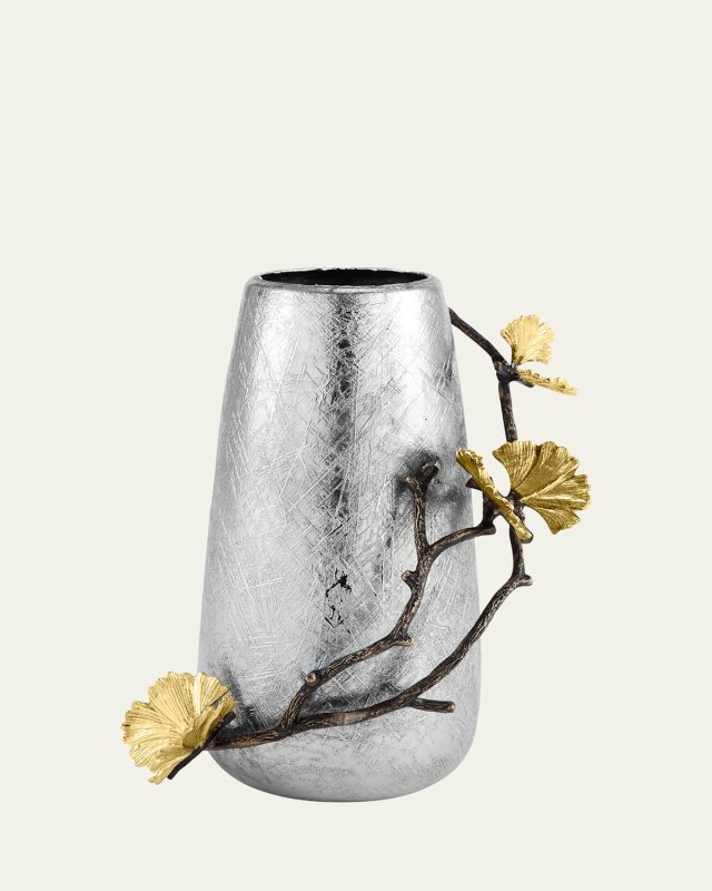 Butterfly Ginkgo Small Vase